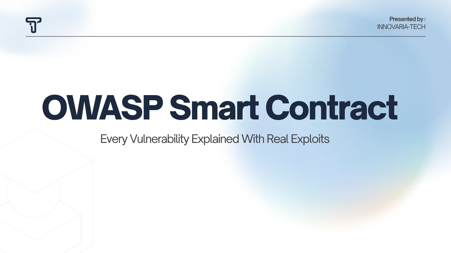 OWASP Smart Contract Top 10 (2026): Every Vulnerability Explained With Real Exploits — featured image